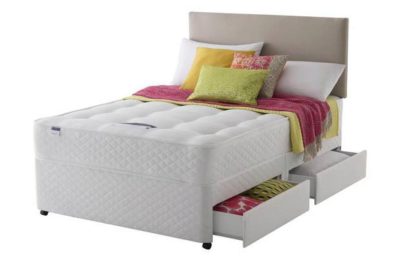 Silentnight McKenna Ortho 4 Drawer Double Divan Bed-Takeback